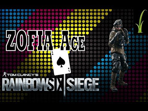 RAINBOW SIX SIEGE | ZOFIA LMG-E ACE