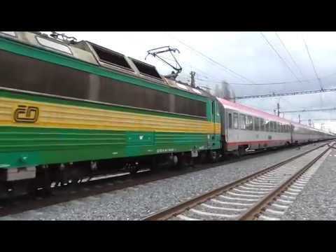 163.091-2 na vlaku Sv 1306 - Bohumín - Praha