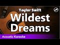 Taylor Swift - Wildest Dreams (SLOW karaoke acoustic)
