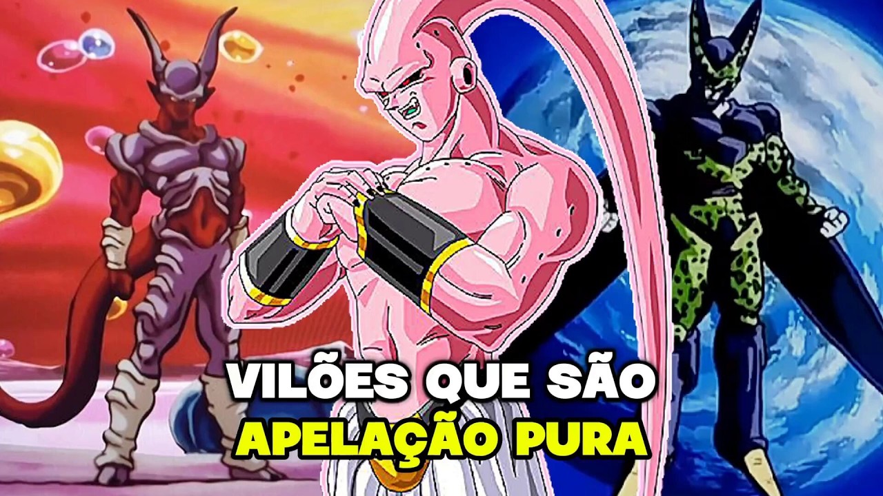 OS 5 VILÕES MAIS QUEBRADOS DE DRAGON BALL Z