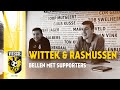 Rasmussen & Wittek videobellen met supporters
