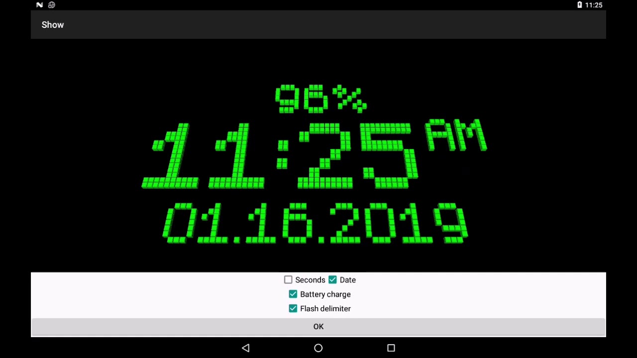 3D Digital Clock Live Wallpaper-7