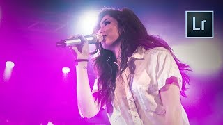 How to EDIT concert photos!