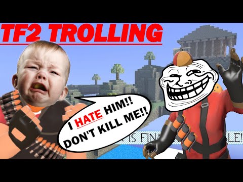 Trolling a Kid in a Minecraft Trade Server | TF2 RAGE