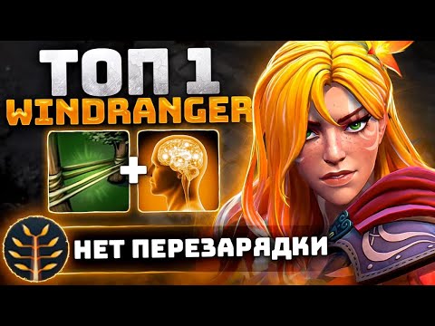 ТОП 1 на WINDRANGER.. Игрок VIRTUS PRO - 29 LVL "Save" Dota 2