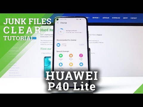 How to Remove Junk Files in Huawei P40 Lite