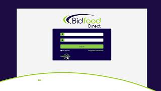 Registering for a Bidfood Direct account