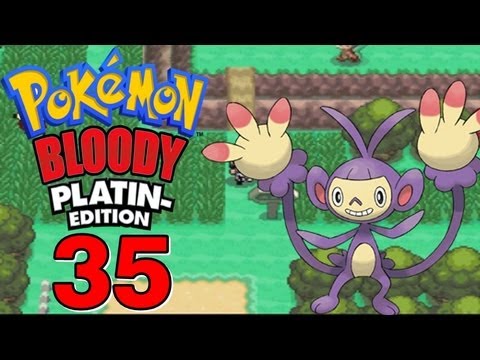 Let's Play Pokemon Bloody Platin [Nuzlocke-Challenge] Part 35 Glück im Regen !