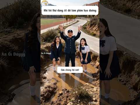 Khi tôi thử dùng AI để làm phim học đường