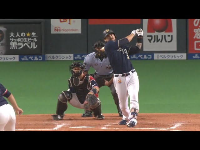 【7回表】4番の一撃!! バファローズ・ロメロが初球を仕留めて勝ち越し2ラン!! 2017/8/5 F-Bs