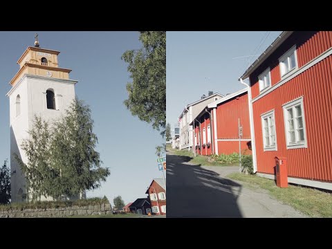 Exploring Gammelstad Church Town, Luleå - Empty Streets