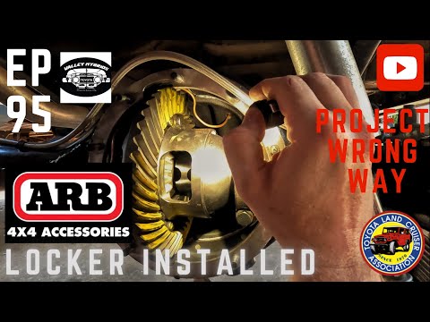ARB Air Locker Installed Into FJ40 Landcruiser Rear Axle, Mistakes, C-clip Madness.