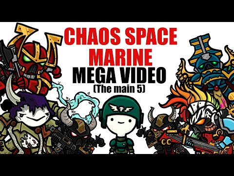 Chaos Legions MEGA VIDEO | Warhammer 40k Lore