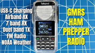 Talkpod A36 GMRS HAM PREPPER Radio