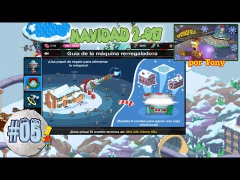 Los Simpson Springfield "Navidad'17: Cap. 5 - La Máquina Reregaladora" por Tony