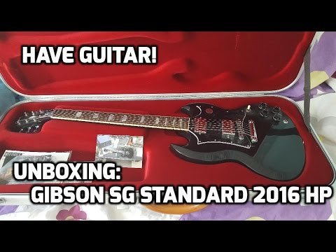 Gibson SG Standard 2016 High Performance (HP) - Unboxing
