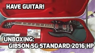 Video thumbnail for Gibson SG Standard 2016 High Performance (HP) - Unboxing by Have Guitar