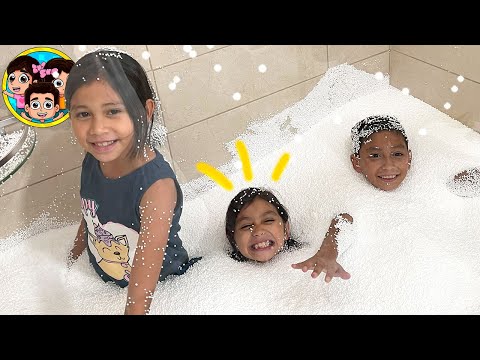 LLENAMOS NUESTRO BAÑO DE NIEVE