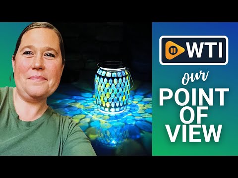 Mosaic Solar Lanterns Outdoor Hanging Lights - WTI product video review