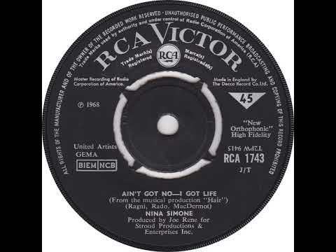 UK New Entry 1968 (217a) Nina Simone - Ain't Got No-I Got Life