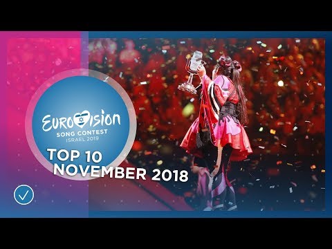 TOP 10: Most watched in November 2018 - Eurovision Song Contest