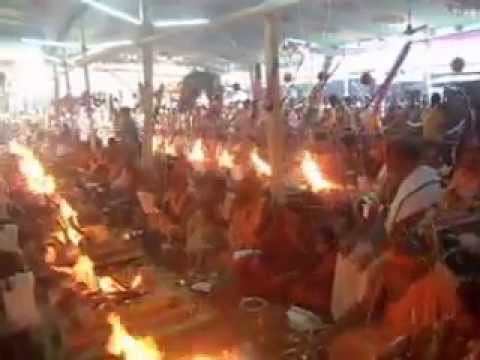 Agnihotra Yajna ISKCON RathaYatra Dhaka Bangladesh 2014