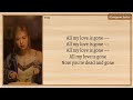 GONE - Rosé Blackpink [ 블랙핑크 ] Lyrics | • Georgeous Lyrics •