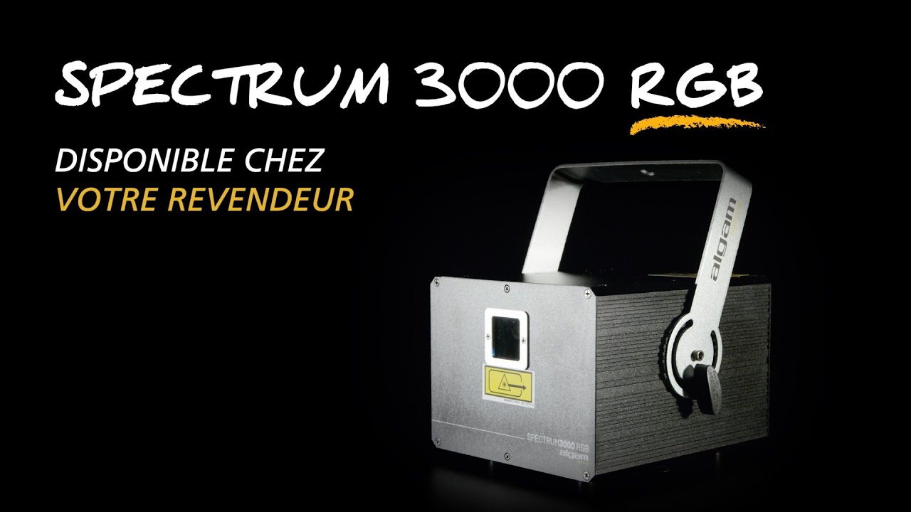 LASER RVB SPECTRUM 3W