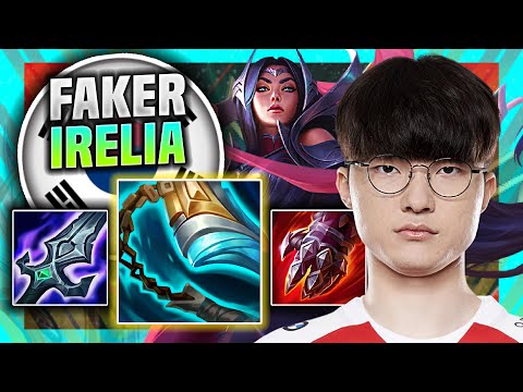 FAKER DOMINATING WITH IRELIA! - T1 Faker Plays Irelia Mid vs Orianna! | Season 11