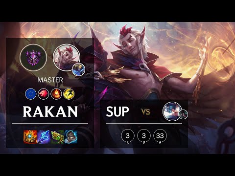 Rakan Support vs Sona - EUW Master Patch 11.23