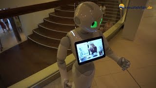 AIDAperla: Pepper - Roboter an Bord AIDAperla: Pepper - Roboter an Bord