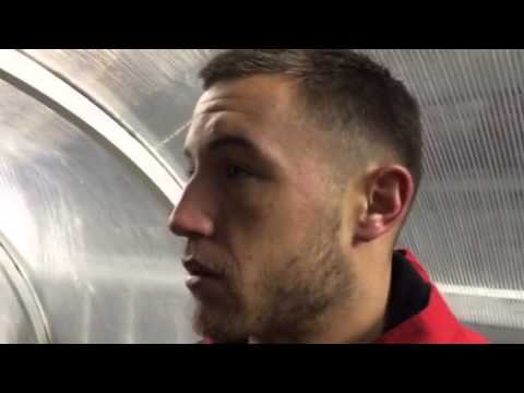 Cheltenham Town right-back Lee Vaughan after the 2-0 defeat at Hartlepool United
