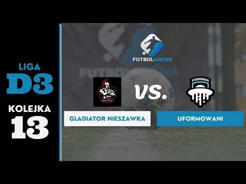 Uformowani - Gladiator Nieszawka - Liga D3 (13. kolejka Jesień 2021)