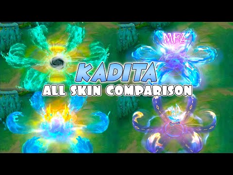 Kadita All Skin Comparison August Starlight | MLBB