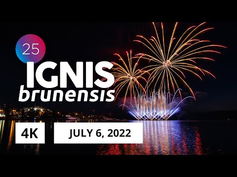 4K IGNIS BRUNENSIS 06.07.2022 | ohňostroj - fireworks SWE | Brno - přehrada - lake | OFFICIAL VIDEO