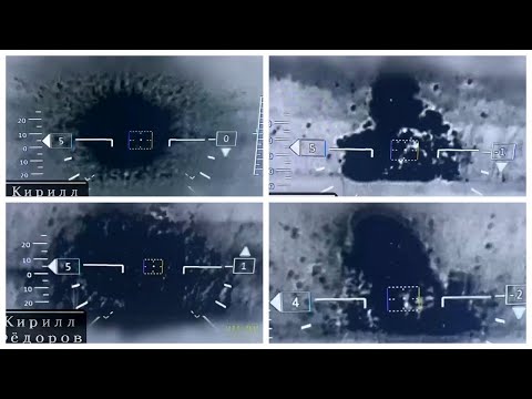 Russian MI-28MN helicopter pilots ANNILHILATE 4 Ukrainian tanks in MASSIVE blows with Vikhr ATGM