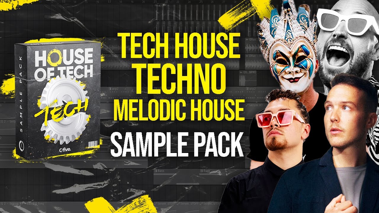 BIG ALL-IN-ONE Sample Pack 🔥 | For Tech House, Techno, Melodic House, and more!