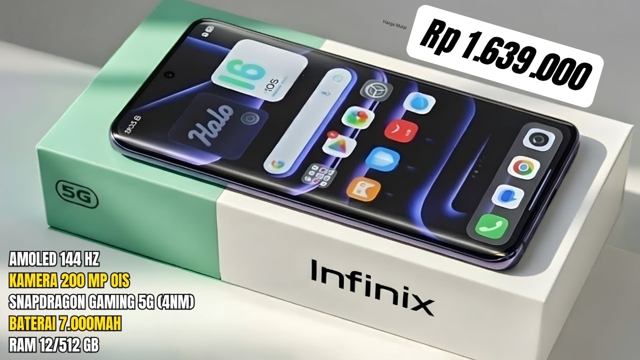 INI BARU WORTH IT‼️7000mAh, RAM 12/512 GB - HP INFINIX TERBARU DAN TERBAIK 2026