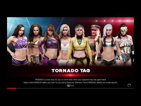 WWE 2K19 Emma & Jazz Vs Layla & Torrie Wilson Vs Dakota Kai & Lacey Evans Vs Xia Brookside