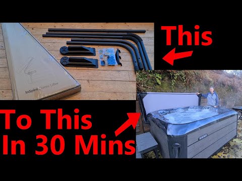 Installing a Cover Lifter for Hot Tub or Spa