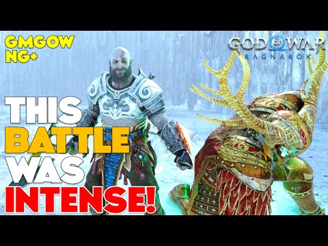 Soulless Warrior Every 20 Seconds Vs Berserker King [GMGOW NG+- No Damage] - God of War Ragnarok