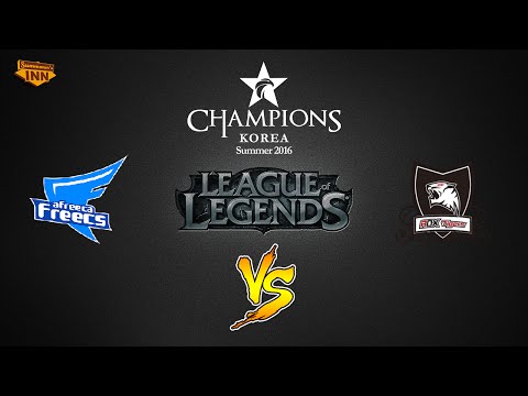 Afreeca Freecs vs. ROX Tigers | LCK Summer Split 2016 | W11D5 Game 1