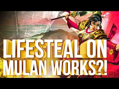 LIFESTEAL IS KINDA BROKEN ON HER! - Smite