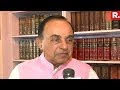 Subramanian Swamy Speaks On Ayodhya Ram Mandir Case