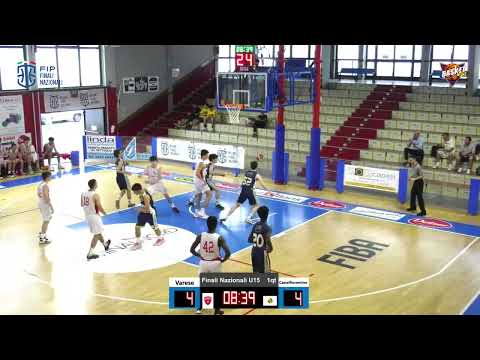CONFORAMA PALL. VARESE vs BC CASTELFIORENTINO (Finale Nazionale UNDER 15 Ecc. M)