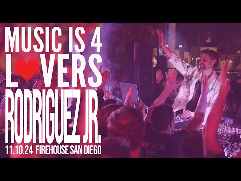 Rodriguez Jr. LIVE at Music is 4 Lovers [2024-11-10 @ Firehouse, San Diego] [MI4L.com]