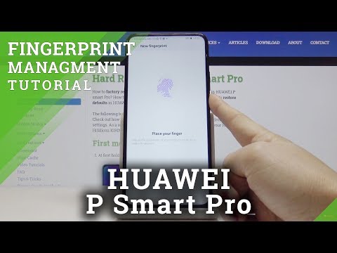 How to Add Fingerprint on HUAWEI P Smart Pro – Fingerprint Lock