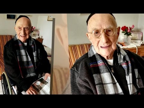 World's oldest man to have bar mitzvah