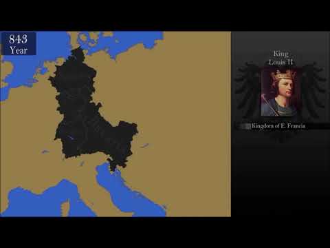 History of Germany 843 AD - 2018 AD