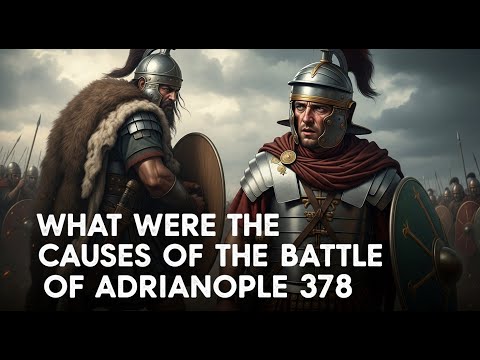 What were the main causes of the Battle of Adrianople 378